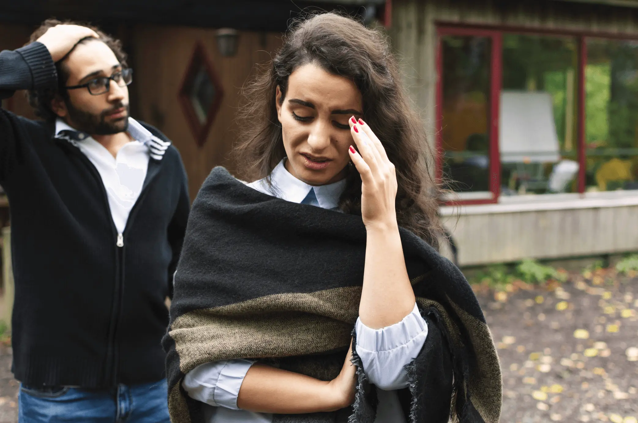 couple impuissant face à l'impact de leurs traumatismes respectifs
